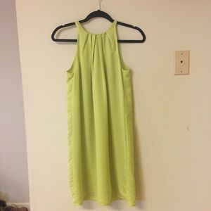 Lime Green Mango Dress